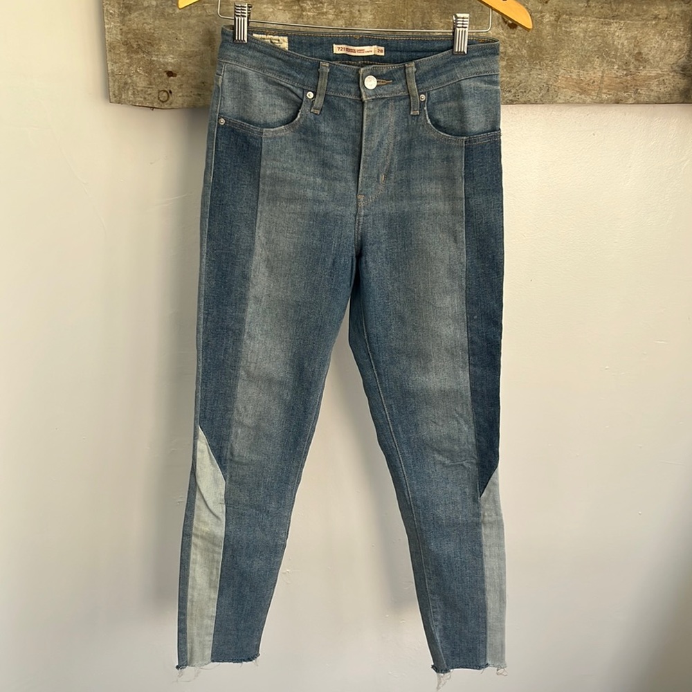 Upcycled Levi’s Jeans